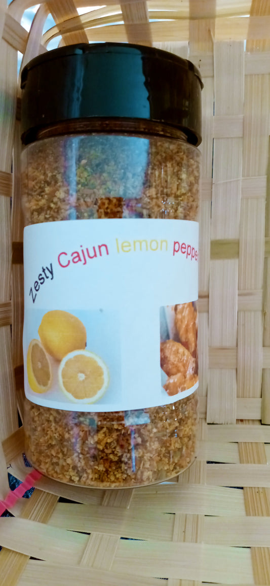 2 Zesty Cajun Lemon Pepper