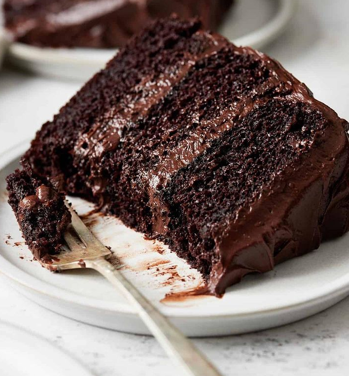 Rich Dark Chocolate Cake