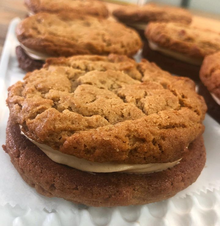 Old fashioned " Peanut Butter " Cookie Sandwich 🍪 1 dozen