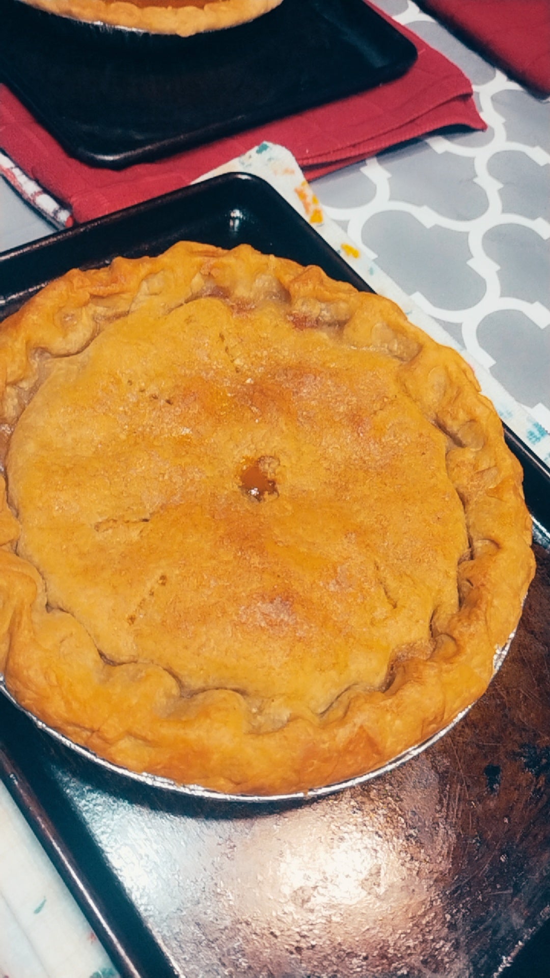 Peach 🍑 Pie / Sweet potato pie COMBO